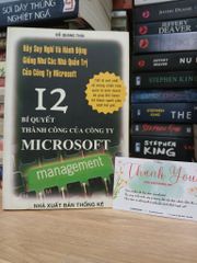 12 bí quyết thành công của công ty Microsoft- Đỗ Quang Thái - ảnh 1