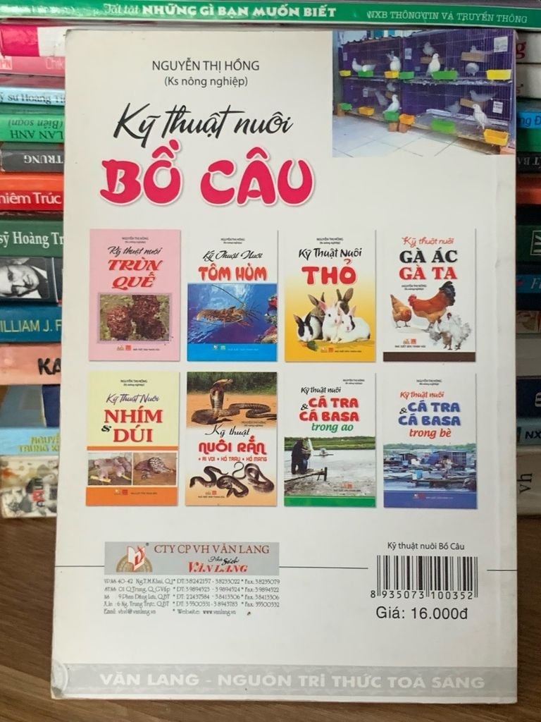 Kỹ thuật nuôi bồ câu – Nguyễn Thị Hồng - Ảnh chụp thực tế