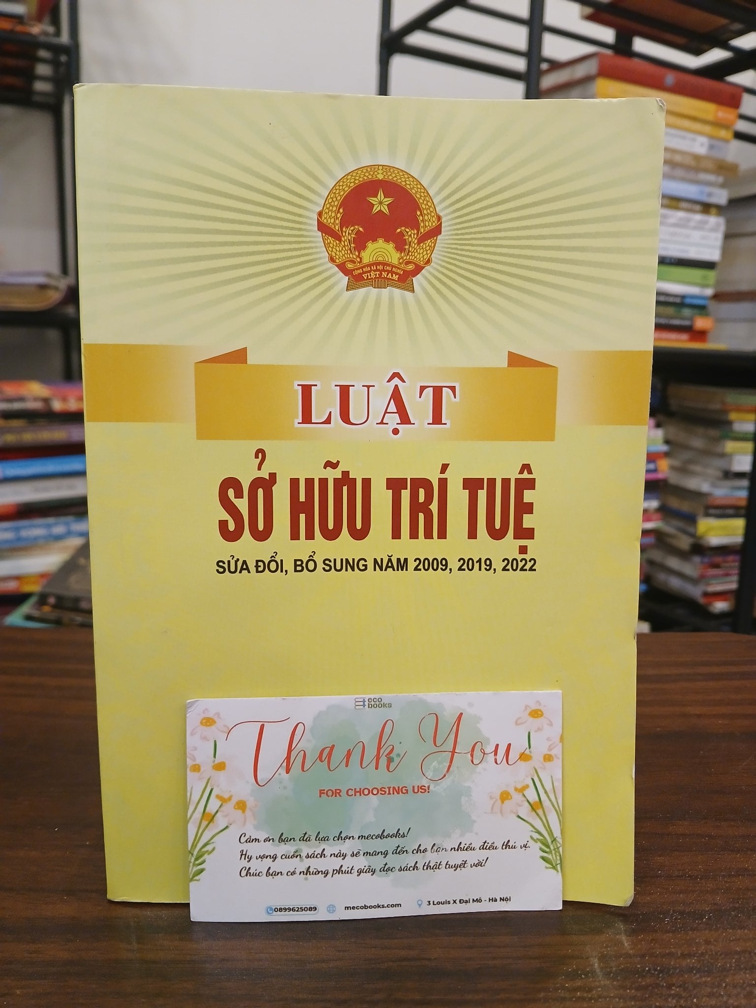 Luật sở hữu trí tuệ sửa đổi bổ sung năm 2009, 2019, 2022- nhà xuất bản Lao Động