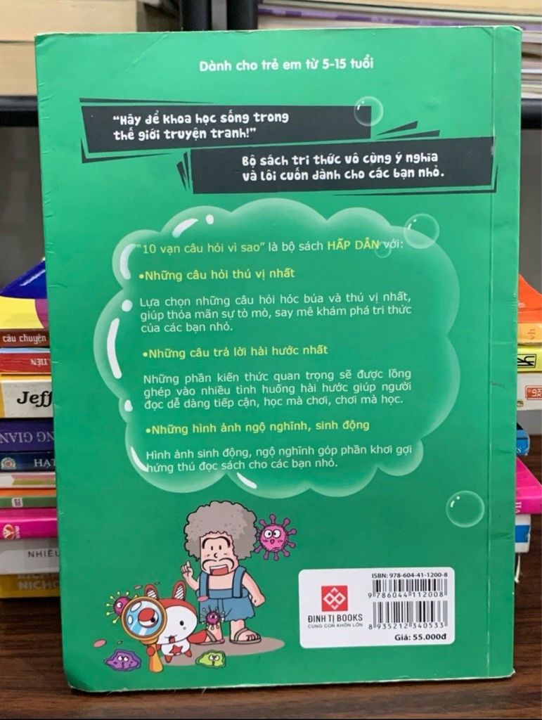 10 vạn câu hỏi vì sao: Khám phá thế giới thực vật- Tôn Nguyên Vĩ - Ảnh chụp thực tế