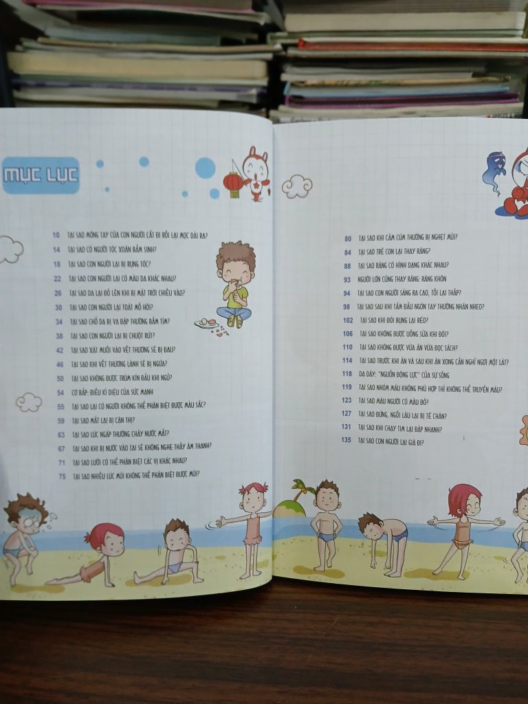 10 vạn câu hỏi vì sao – Khám phá cơ thể người – Tôn Nguyên Vĩ (dịch: Ngọc Linh) - Ảnh thực tế 5