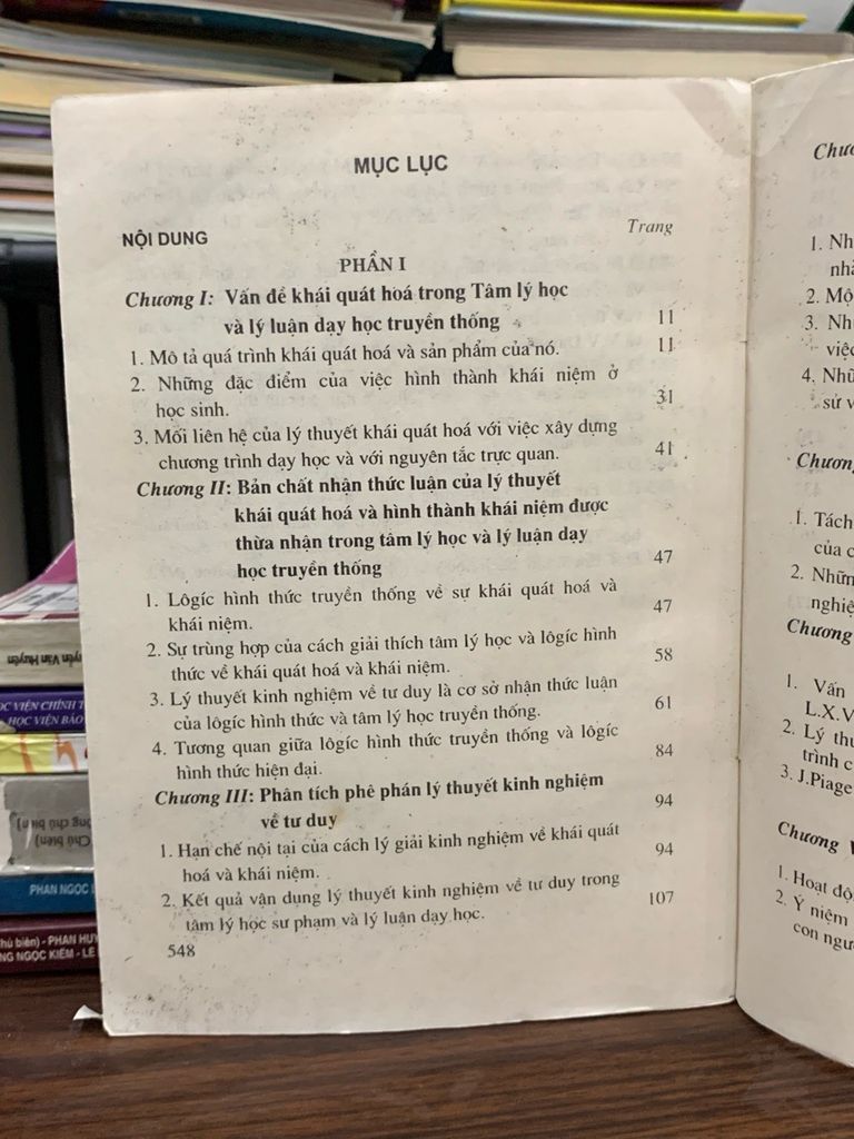 Các Dạng Khái Quát Hóa Trong Dạy Học - V.V. Đa-vư-đôv - Ảnh thực tế 5