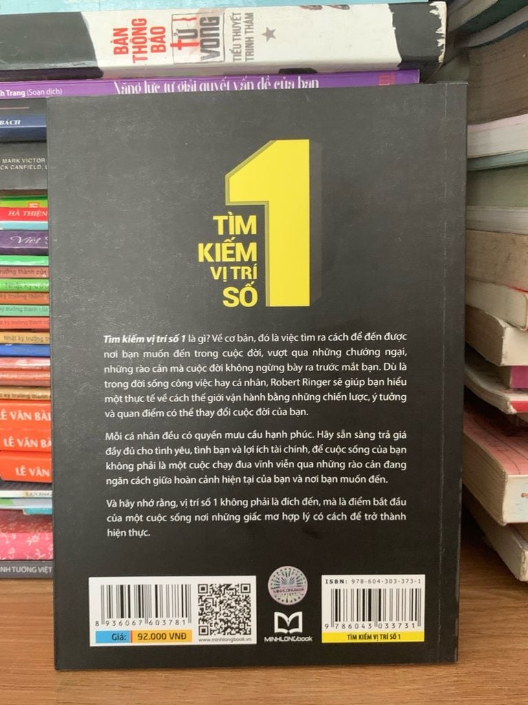 Tìm kiếm vị trí số 1 -Robert Ringer - Ảnh thực tế 3