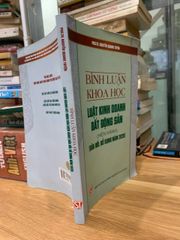 Bình luận khoa học luật kinh doanh bất động sản(hiện hành)-PGS.TS.Nguyễn Quang Tuyến - ảnh 3