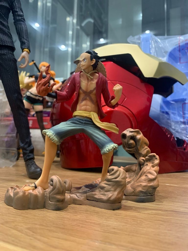 Tượng Mô Hình Monkey D. Luffy Gear 5 Nika Sun God - One Piece | LX MAX Studio - Ảnh thực tế 5