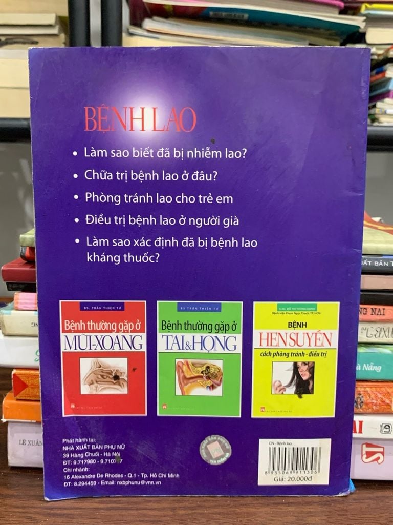 Bệnh lao – T.S. Đỗ Thị Tường Oanh - Ảnh chụp thực tế