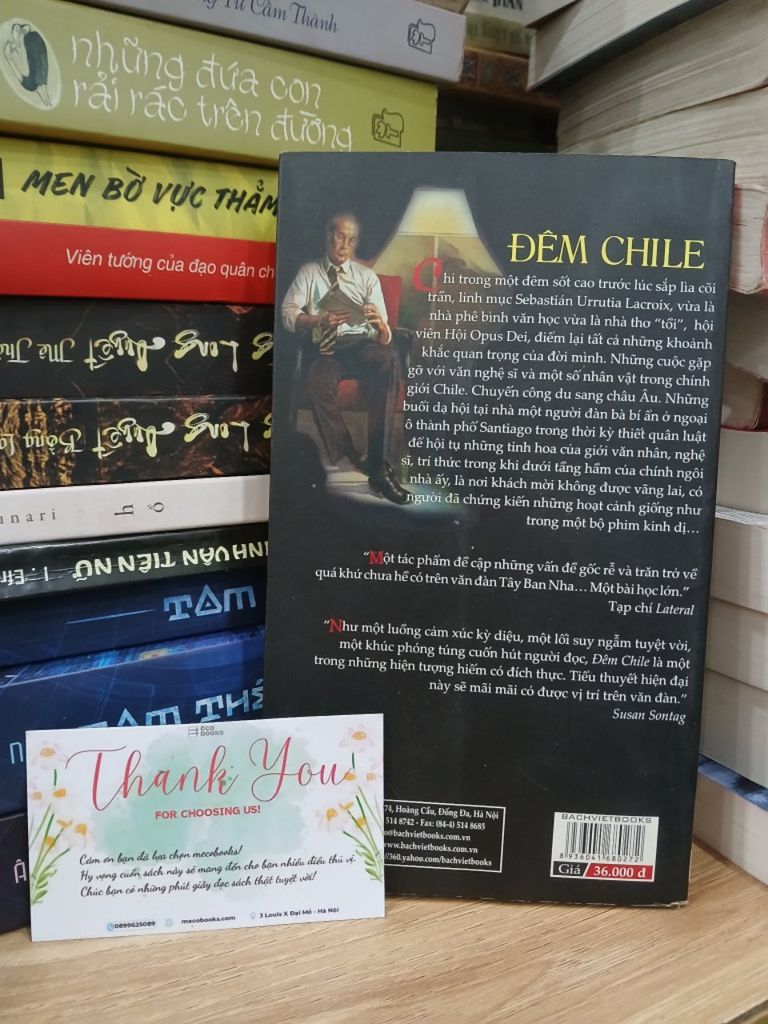Đêm Chile- Roberto Bolaño - Ảnh chụp thực tế