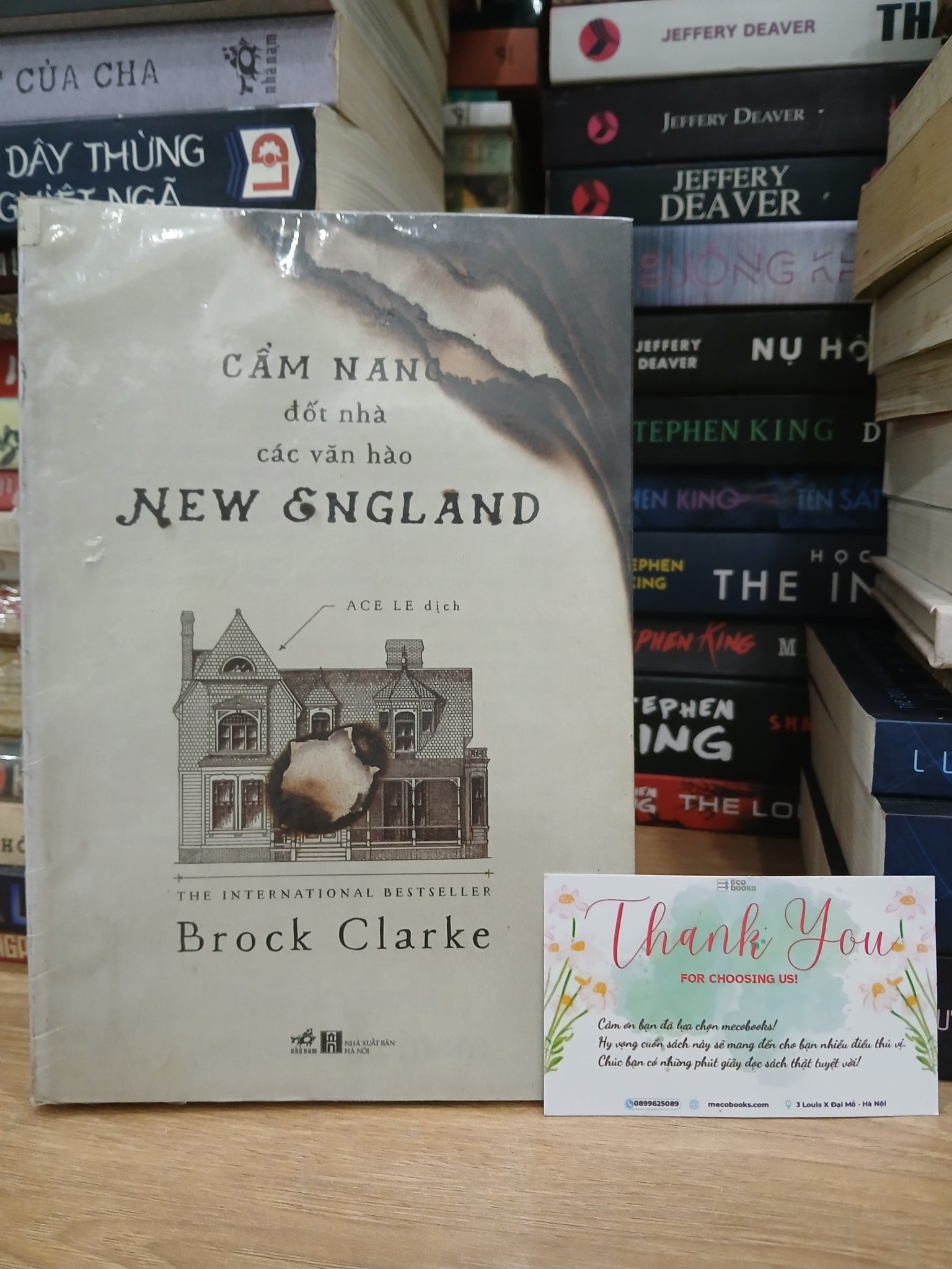 Cẩm nang đốt nhà các văn hào New England- Brock Clarke