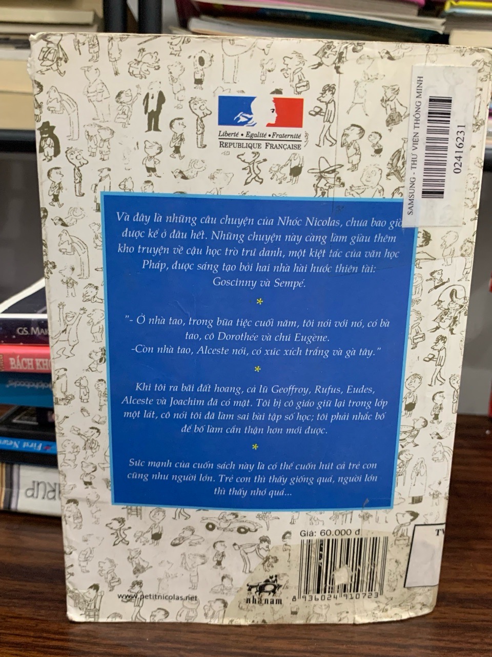 Nhóc Nicolas: Những chuyện chưa kể- Goscinny&sempe