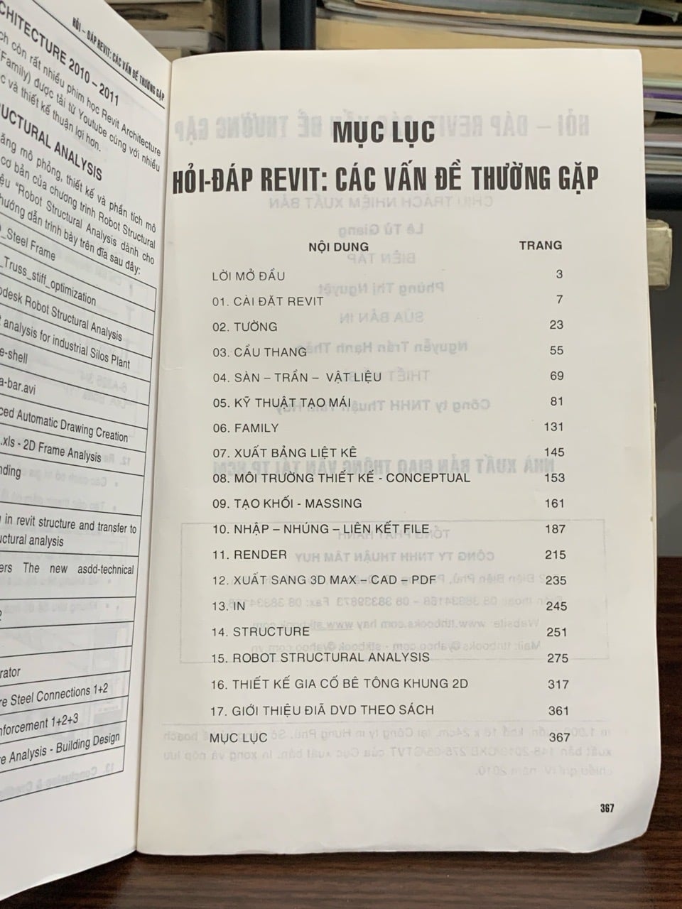 Hỏi đáp Revit – Đỗ Lê Nhuận & Võ Duy Thanh Tâm & Phạm Quang Huy