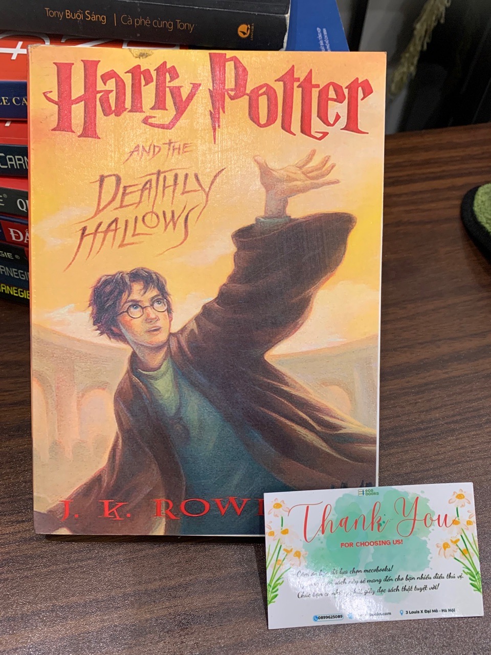 Harry Potter and the deathly hallows- J.K Rowling