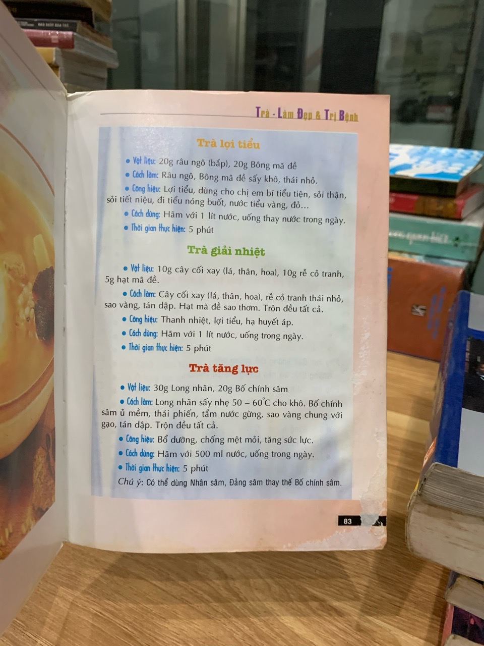 Trà làm đẹp và trị bệnh -Vân Vũ