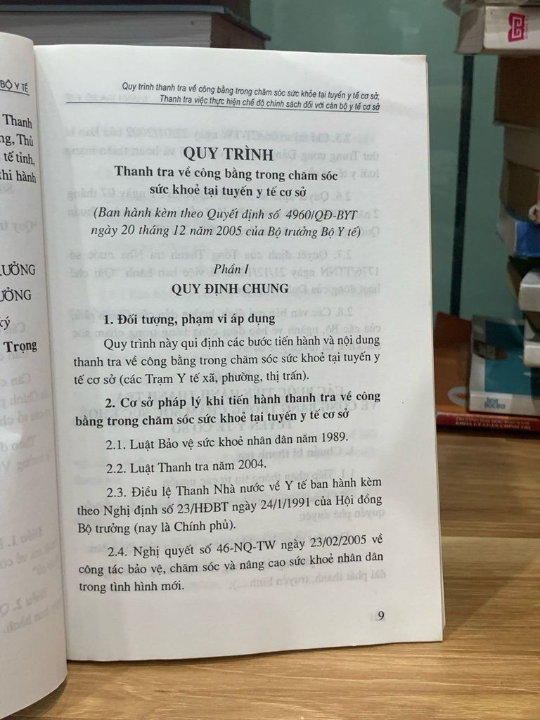 Quy trình Thanh tra về công bằng trong chăm sóc SK tại tuyến y tế cơ sở - Ảnh thực tế 7