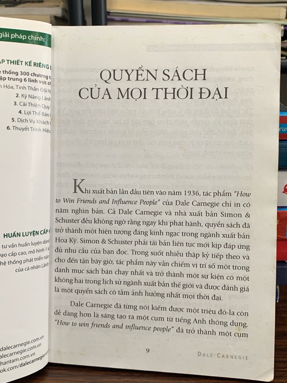 Đắc nhân tâm – Dale Carnegie (Nguyễn Minh Nhật xuất bản)