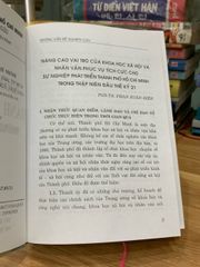 Khoa học Xã Hội thành phố Hồ Chí Minh những vấn đề nghiên cứu -Pgs Phan Xuân Biên-TS Hồ Hữu Nhựt - ảnh 4