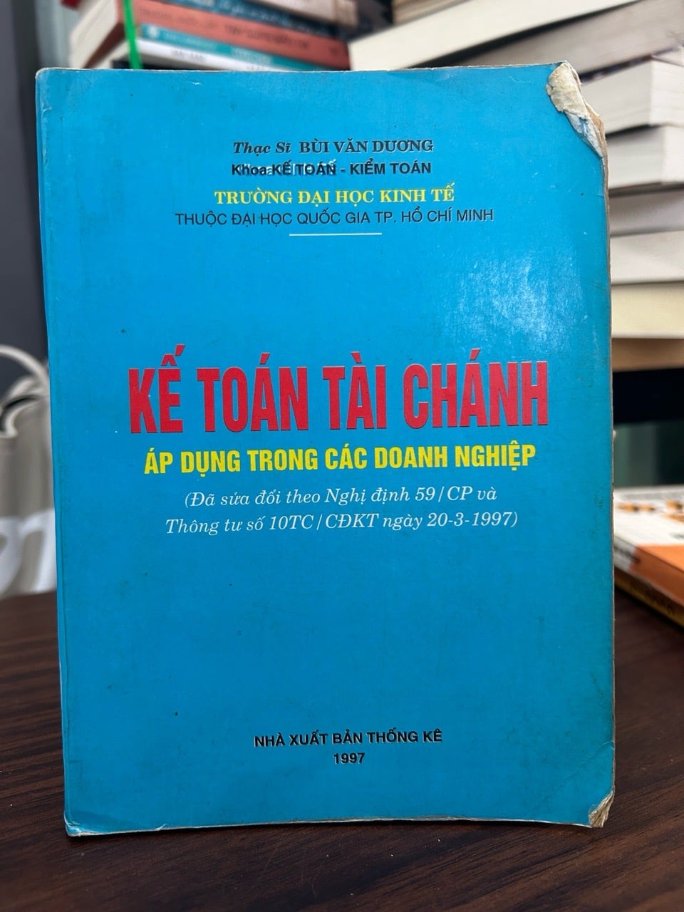 Kế toán tài chính áp dụng trong các doanh nghiệp -NXB thống kê
