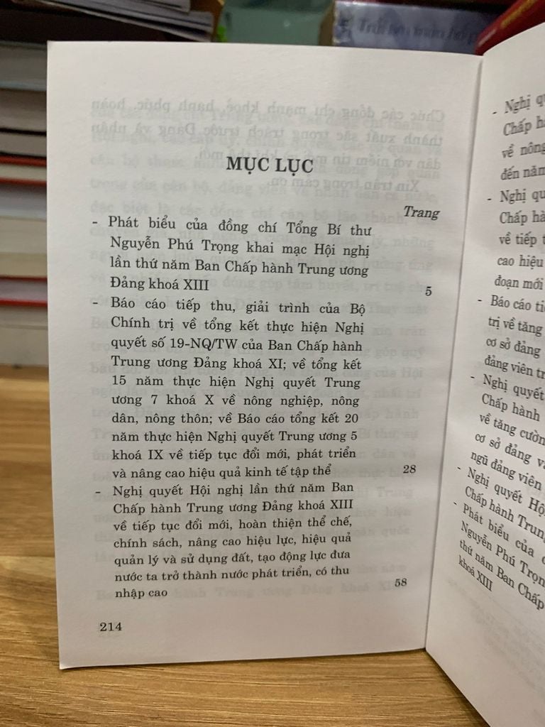 văn kiện hội nghị lần thứ 5 ban chấp hành trung ương đảng khoá 8 -ĐCS Việt nam - Ảnh thực tế 8
