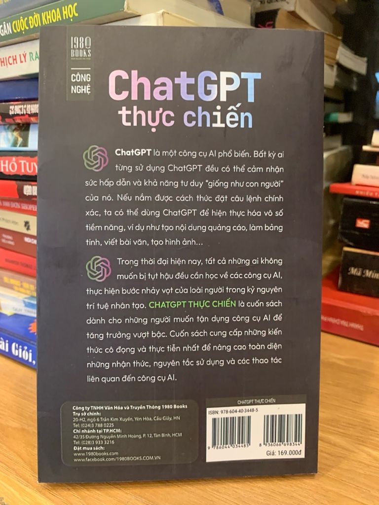 Chat GPT thực chiến -Dịch Dương , Phan Trạch Bân , Lý Thế Minh - Ảnh thực tế 3