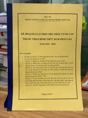 KẾ hoạch lựa chọn nhà thầu cung cấp thuốc theo hình thức đàm phán đánh giá năm 2018-2019 - ảnh 1