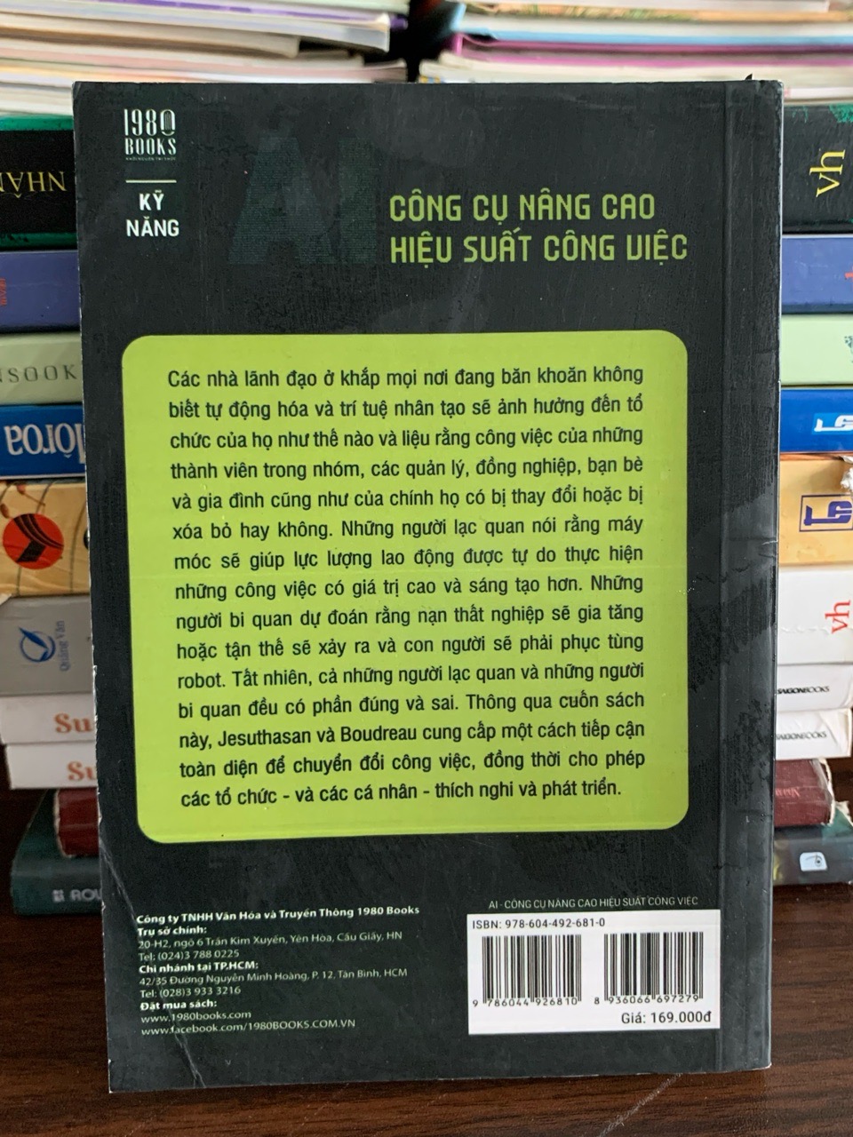 AI – Công cụ nâng cao hiệu suất công việc – Ravin Jesuthasan & John W. Boudreau