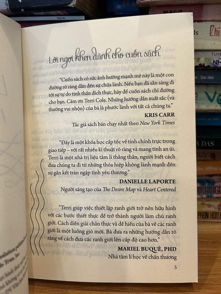 Làm chủ ranh giới -Terri Cole - Ảnh thực tế 5