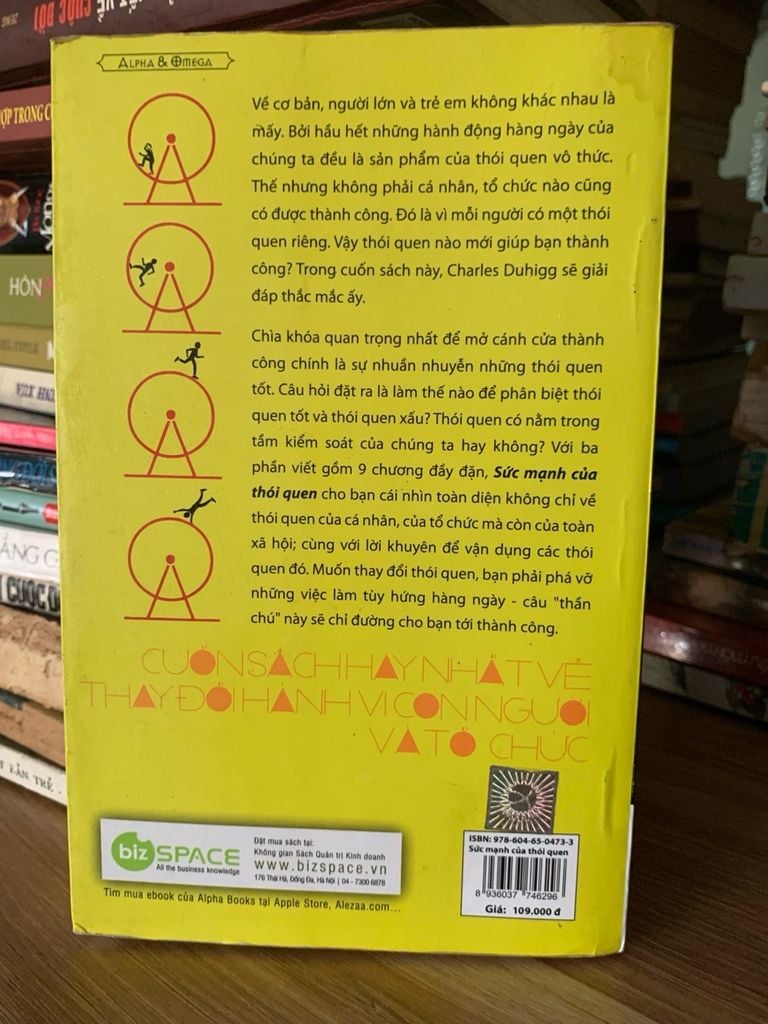 Sức mạnh của thói quen -Charles Duhigg - Ảnh chụp thực tế