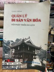 Giáo trình Quản lý di sản văn hóa với phát triển du lịch - ảnh 1
