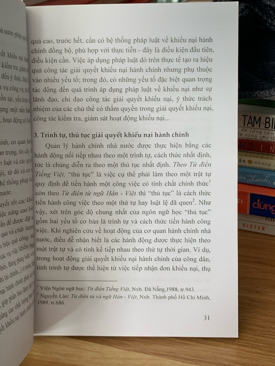 Khiếu nại tố cáo hành chính và giải quyết thiếu lại tố cáo hành chính ở Việt Nam hiện nay-Thanh tra chính phủ viện khoa học thanh tra