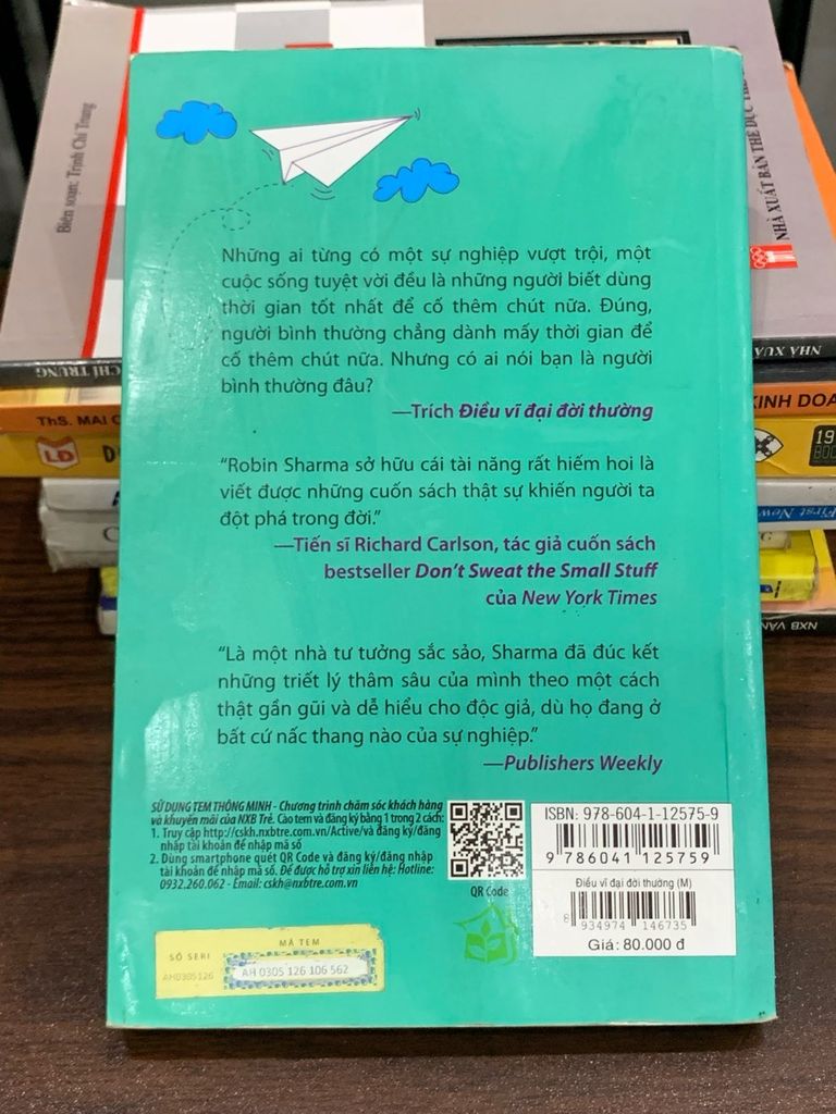 Điều vĩ đại đời thường – Robin Sharma - Ảnh chụp thực tế