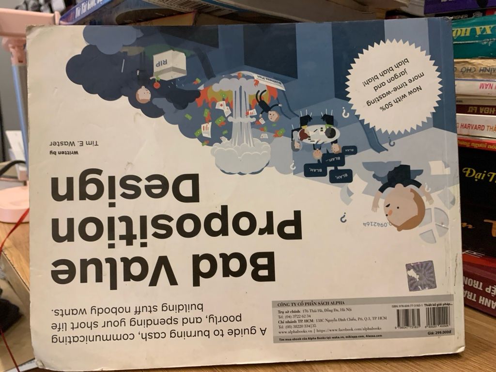 Thiết kế giải phát giá trị - Alex Osterwalder … - Ảnh chụp thực tế