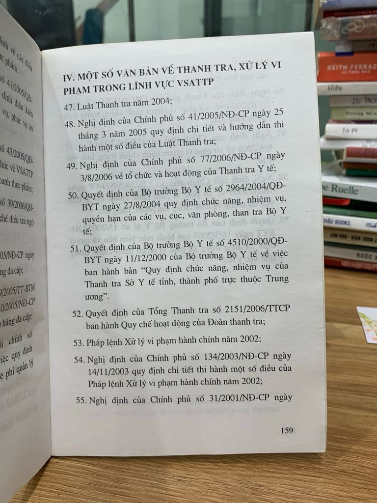 Sổ tay hướng dẫn thanh tra vệ sinh an toàn thực phẩm-Bộ Y Tế thanh tra - Ảnh thực tế 5