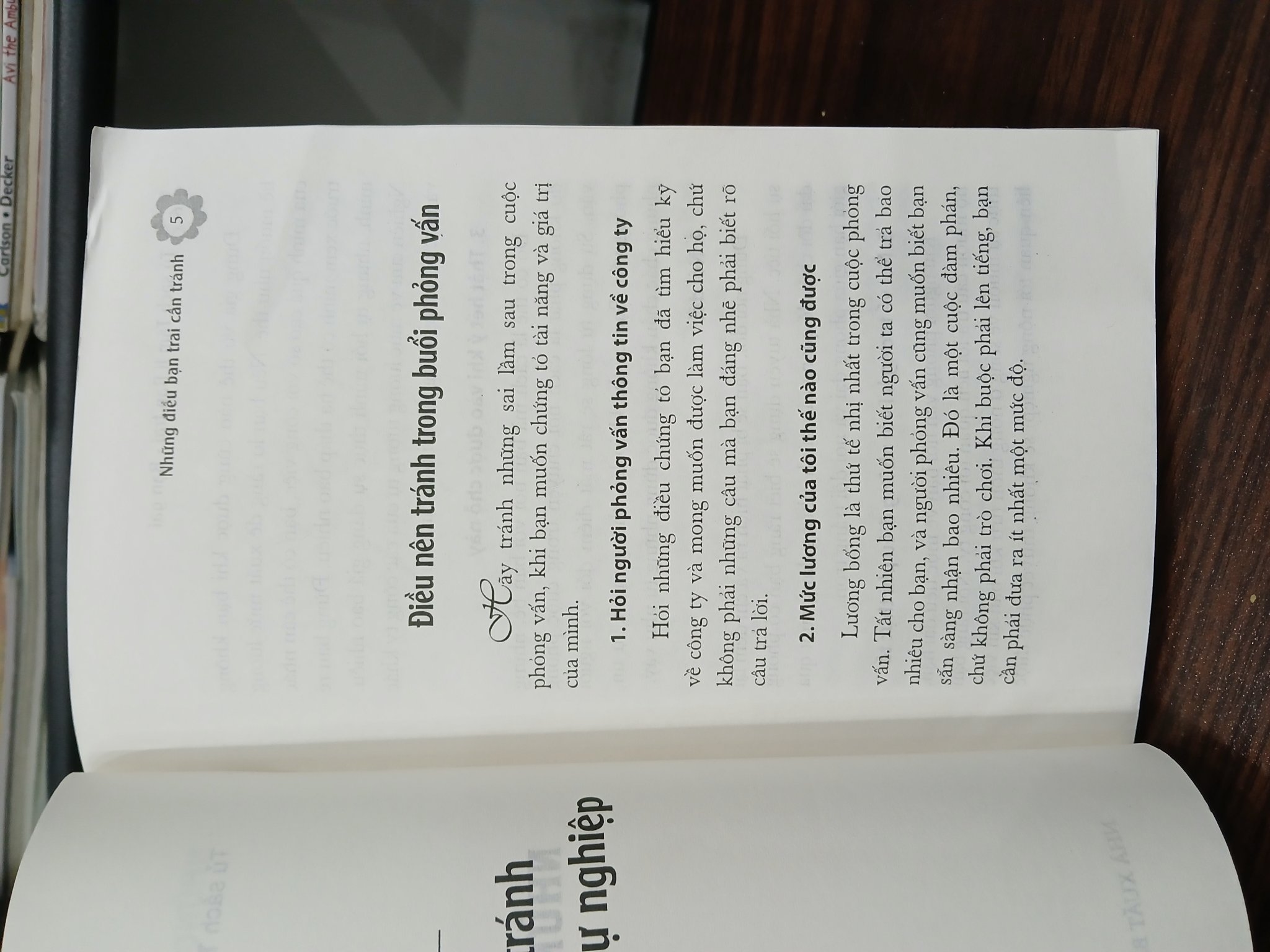 Những điều bạn trai cần tránh – Viên Chi