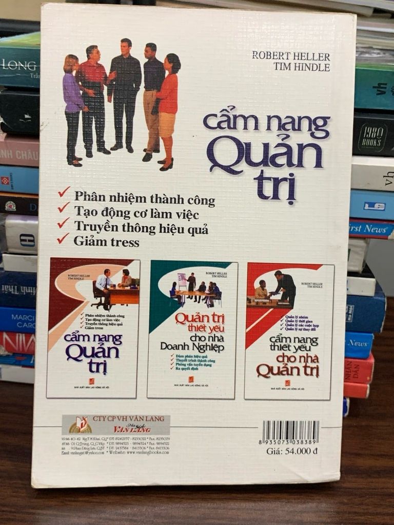 Cẩm nang quản trị — Robert Heller & Tim Hindle - Ảnh chụp thực tế