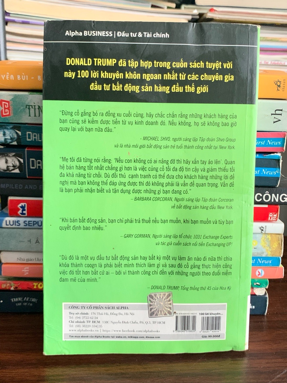 Ảnh sách 100 Lời Khuyên Đầu Tư Bất Động Sản Khôn Ngoan Nhất – Donald Trump