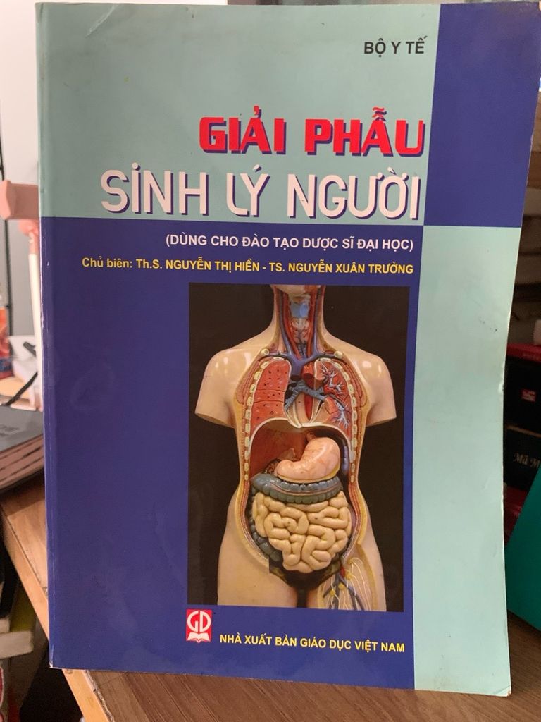 Giải phẫu sinh lý người -Bộ y tế - Ảnh chụp thực tế