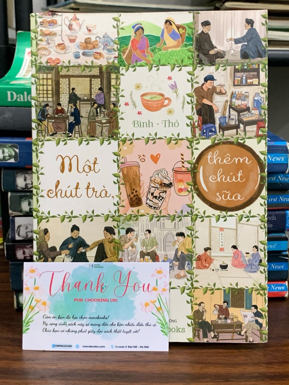 Một chút trà, thêm một chút sữa- Bình-Thỏ