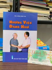 Những việc đáng nhớ- Nông Hồng Thái - ảnh 1
