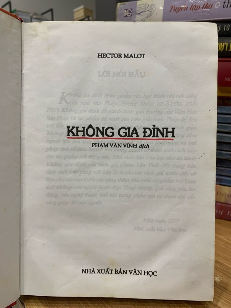 Không gia đình -Hector Malot - Ảnh thực tế 4