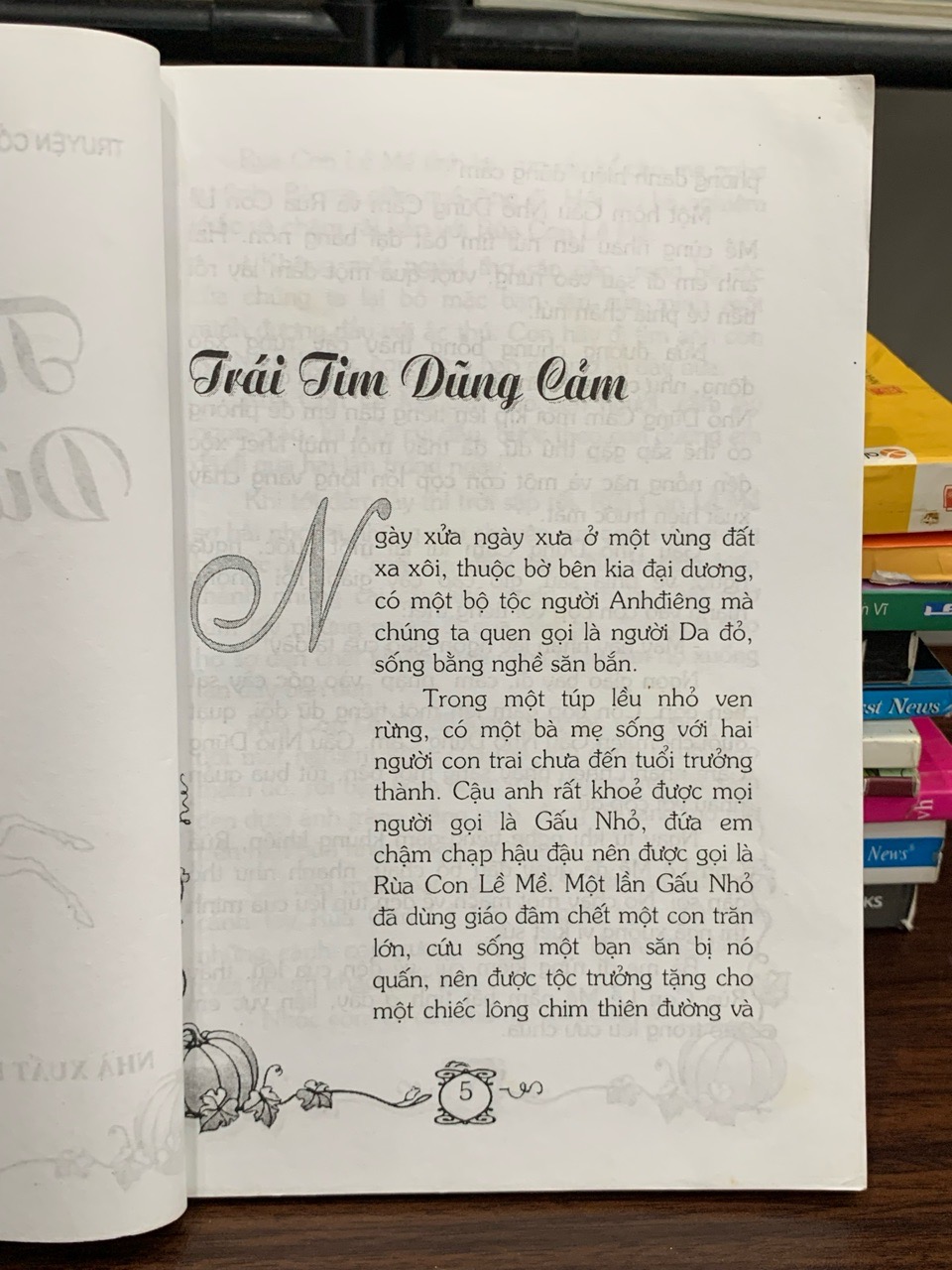 Trái tim dũng cảm- NXB Văn hoá thông tin