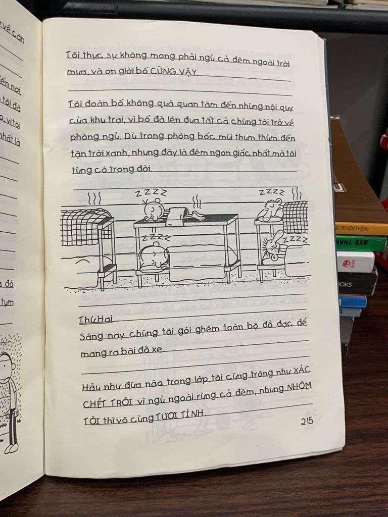 Nhật ký chú bé nhút nhát- Jeff Kinney - Ảnh thực tế 5