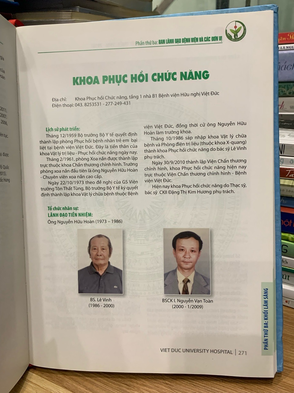 bệnh viện hữu nghị Việt Đức trưởng thành hội nhập và phát triển (1906-2016)