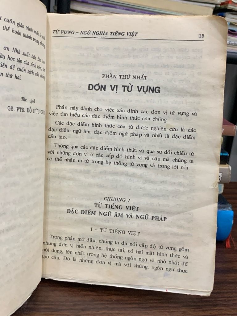 Từ vựng – Ngữ nghĩa tiếng Việt – Đỗ Hữu Châu - Ảnh thực tế 5