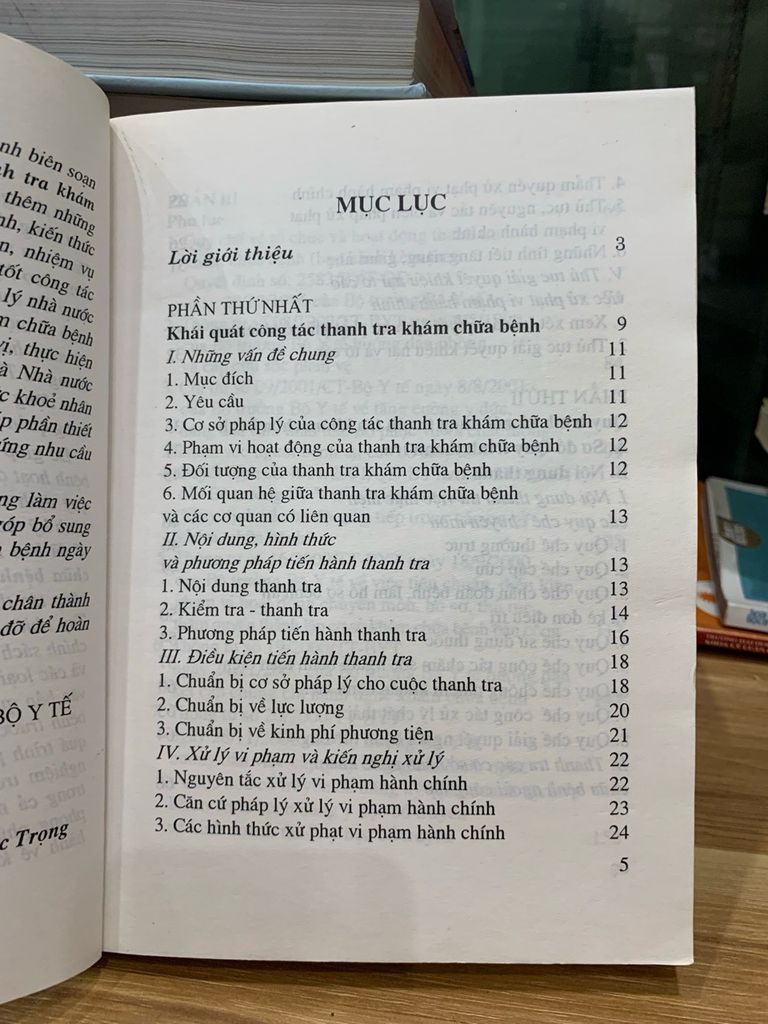 Sổ tay thanh tra khám chữa bệnh -NXB y học - Ảnh thực tế 4
