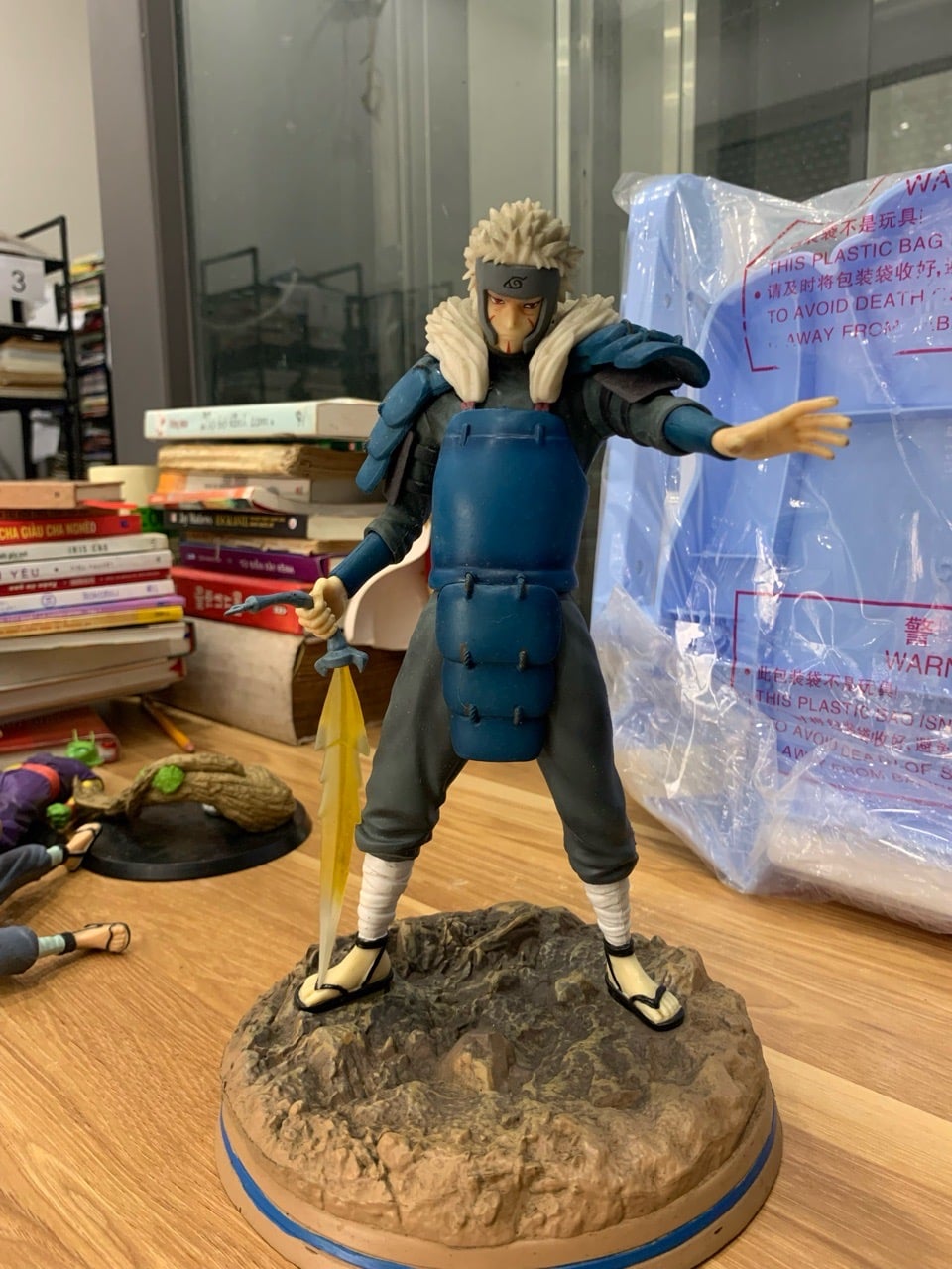 Mô hình nhân vật Tobirama Senju (Hokage Đệ Nhị) trong series Naruto