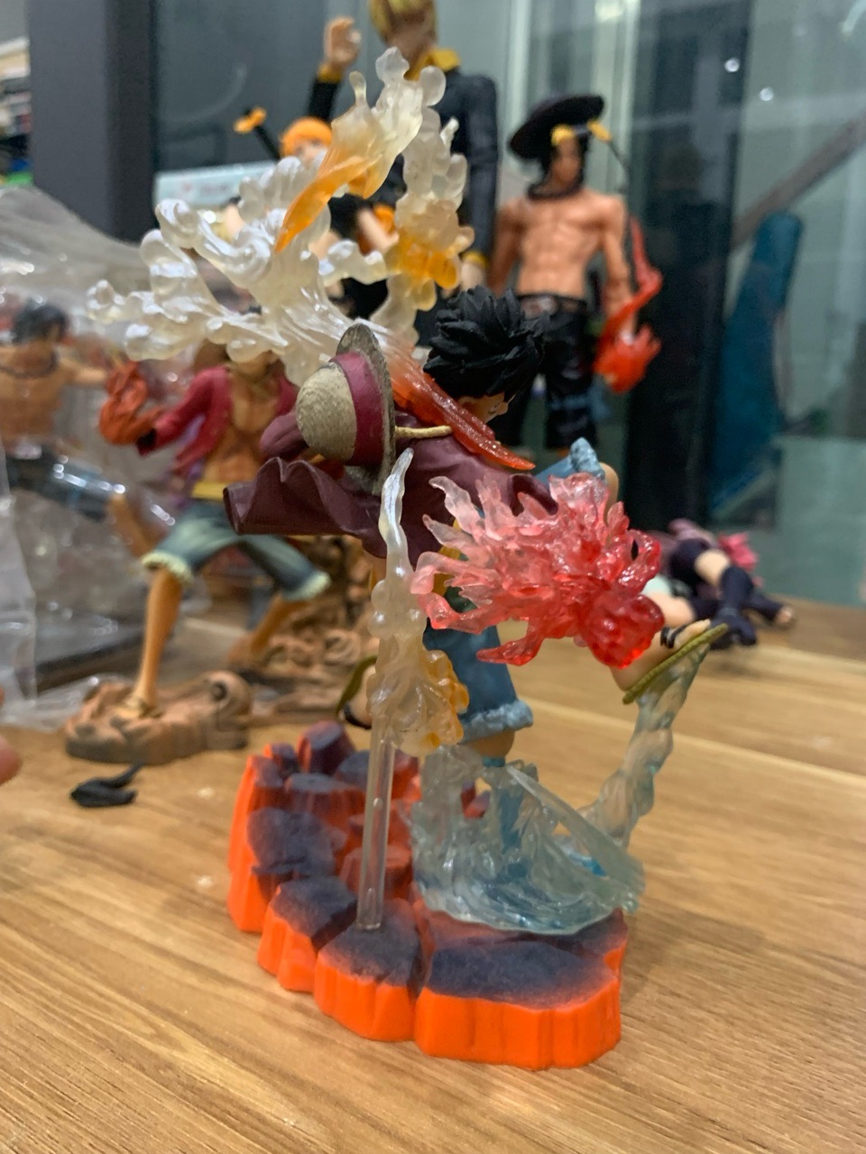 Mô hình One Piece Monkey D. Luffy Gear 2 Haki - Figuarts ZERO Cao Cấp, Cao 20cm
