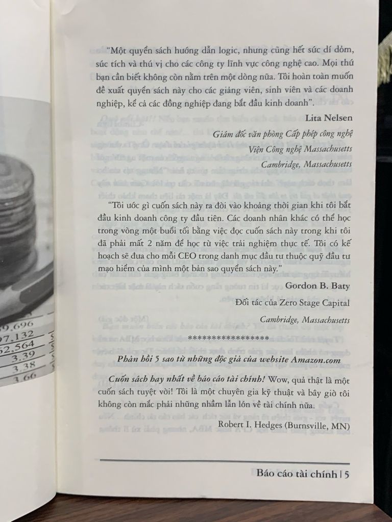 Báo cáo tài chính (hướng dẫn từng bước hiểu và lập báo cáo tài chính)- Thomas R.Ittelson - Ảnh thực tế 4