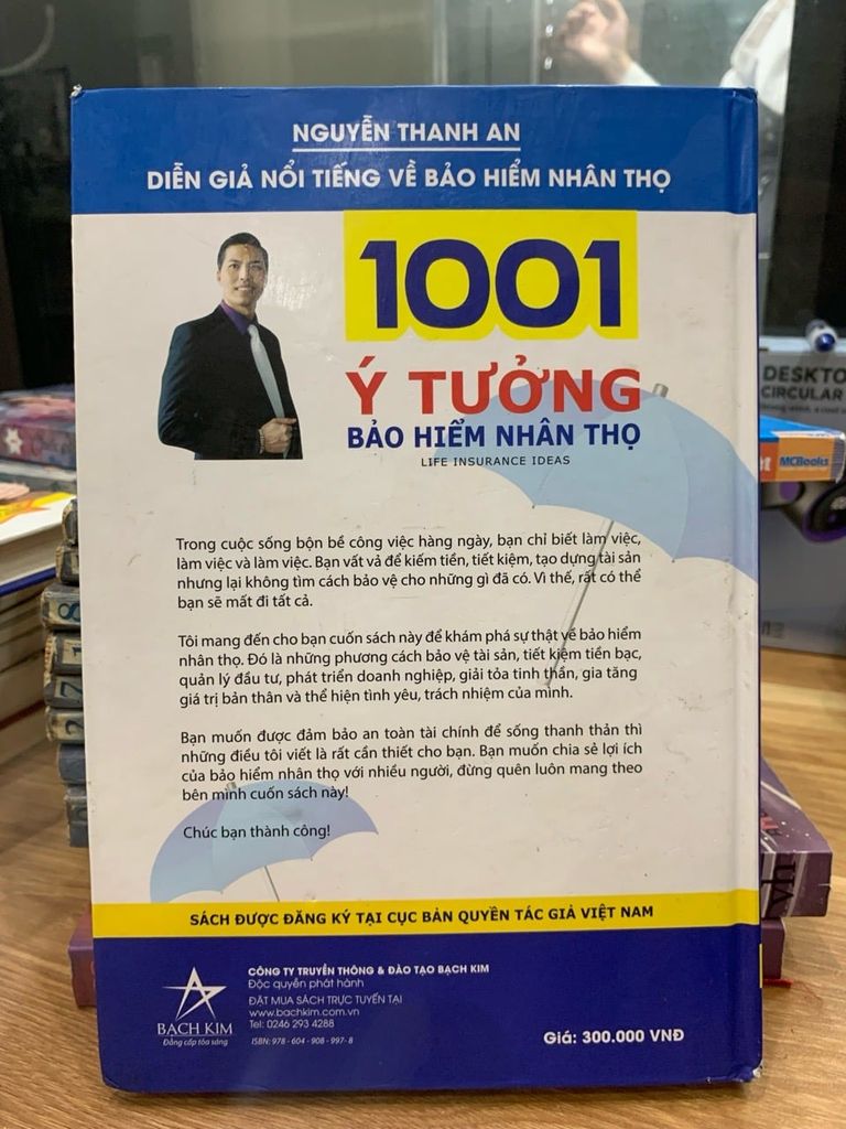 1001 Ý tưởng bảo hiểm nhân thọ -Nguyễn Thanh An - Ảnh chụp thực tế