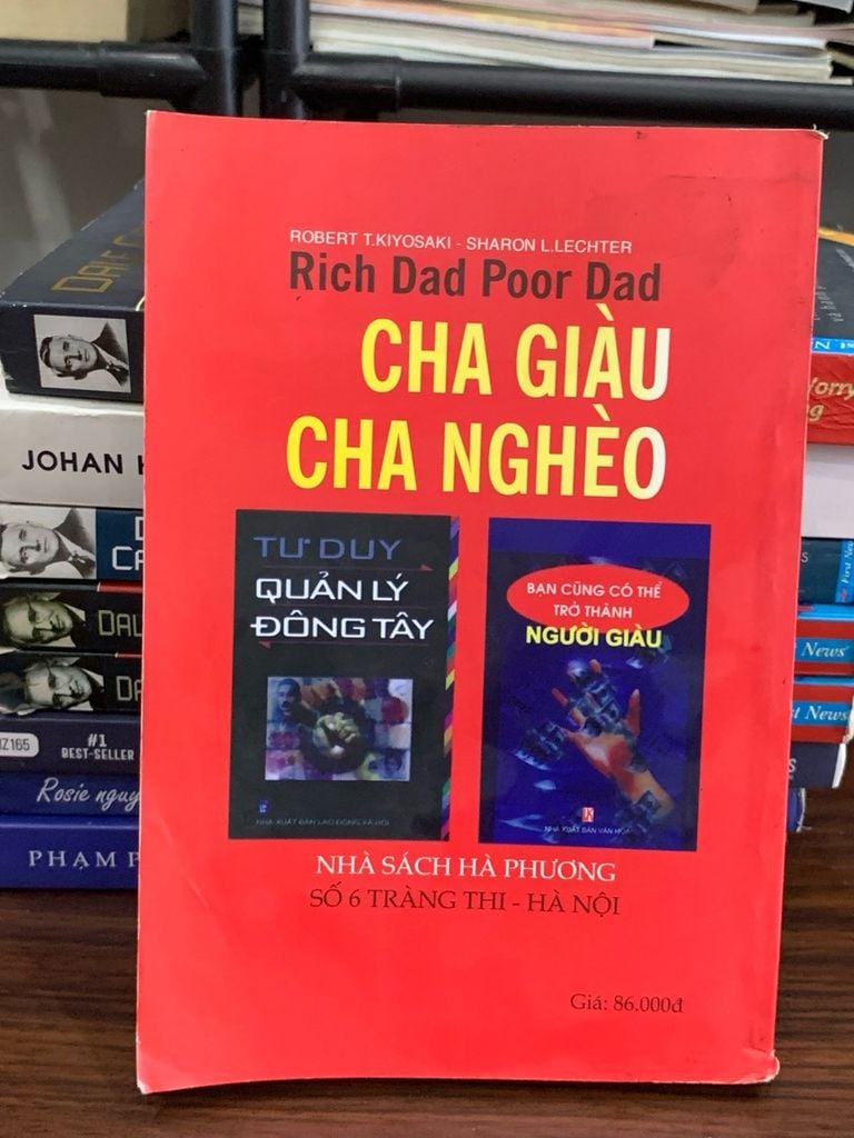 Bộ sách Cha giàu Cha nghèo - Ảnh chụp thực tế