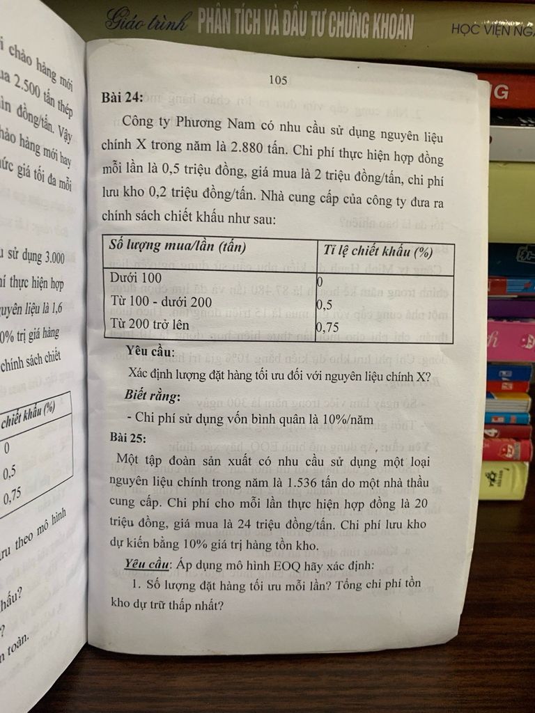 Hệ thống câu hỏi lý thuyết và bài tập: Tài chính doanh nghiệp 1-  Hà Nội, năm 2021 - Ảnh thực tế 5