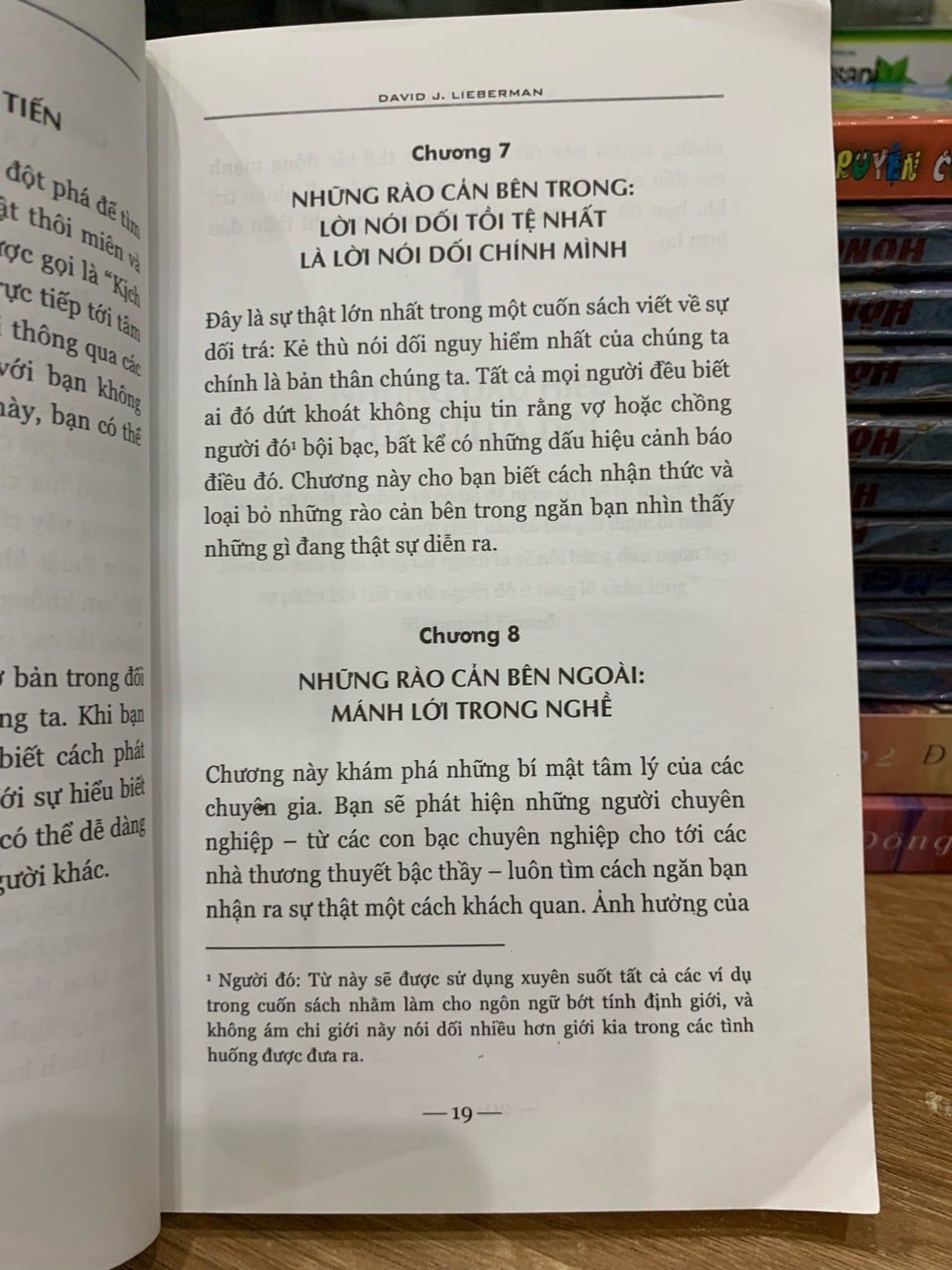 Không thể bị lừa dối -David K.Lieberman